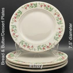 Gibson Everyday Christmas Time 24 Piece Dinnerware for 4 1997-2014 Made In China
