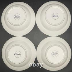 Gibson Everyday Christmas Time 24 Piece Dinnerware for 4 1997-2014 Made In China