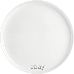 Gibson Home Oslo Porcelain Dinnerware Set, Service for 4 (16Pcs), White