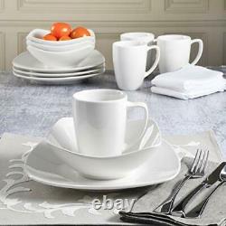 Gibson Home Zen Buffet Dinnerware Set, Service for 6 Assorted Sizes, Colors