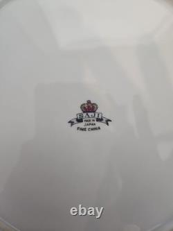 Golden Wheat Saji Made In Japan Fine China Dinnerware Set Of 8 Vintage