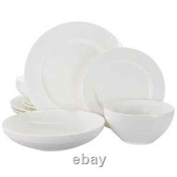 Gracious Dining 16-Piece White Dinnerware Set