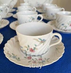 HAVILAND LIMOGES France DINNERWARE SET SYMPHONIE Pattern- 51 Pieces