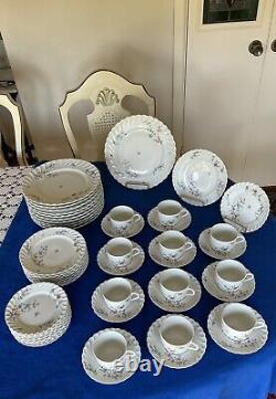 HAVILAND LIMOGES France DINNERWARE SET SYMPHONIE Pattern- 51 Pieces