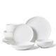 HOMBENE Plates and Bowls Sets 16 Piece Dinnerware Sets with Dishes Bowls and