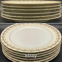 HW Crown Bohemian Rose Vines Dinnerware 21pc for 6 Made in Czechoslovakia