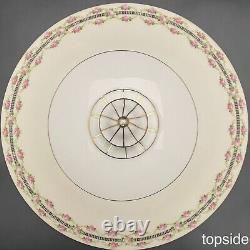 HW Crown Bohemian Rose Vines Dinnerware 21pc for 6 Made in Czechoslovakia