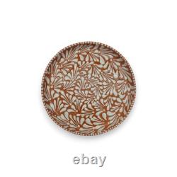 Handmade Talavera Dinnerware Set Brown & White 4-Piece Handmade Talavera Dinnerware Set Brown & White 4-Piece