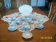 Harmony House Vtg Fine China Starlight 3656 Hand Painted Grouping Of 23 Pieces