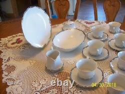 Harmony House Vtg Fine China Starlight 3656 Hand Painted Grouping Of 23 Pieces