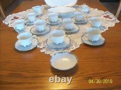 Harmony House Vtg Fine China Starlight 3656 Hand Painted Grouping Of 23 Pieces