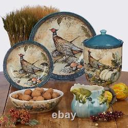 Harvest Gatherings 16Pc Dinnerware Set, Service for 4, Multicolor