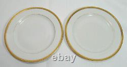 Haviland Limoges France SCHLEIGER 776 Gold Bands 9 Piece Set VGC REDUCED