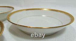 Haviland Limoges France SCHLEIGER 776 Gold Bands 9 Piece Set VGC REDUCED