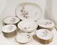 Heinrich & Co. Blossomtime White Plate Set 36 Pieces, Made in Germany