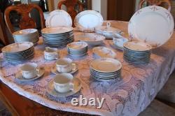 Heinrich H & C Rosalinda Vintage 65 Piece Porcelain China Dinnerware Grouping Heinrich H & C Rosalinda Vintage 65 Piece Porcelain China Dinnerware Grouping