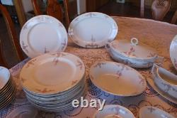 Heinrich H & C Rosalinda Vintage 65 Piece Porcelain China Dinnerware Grouping