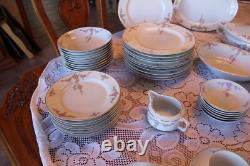 Heinrich H & C Rosalinda Vintage 65 Piece Porcelain China Dinnerware Grouping