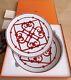 Hermes Dinner Plate Guadalquivir Red Tableware Dinnerware 2 set Dish New 10.5 in