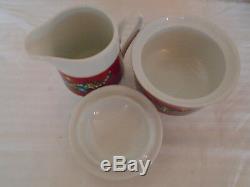 Holiday Home Collection Christmas Dishes 64 pc Christmas Tree Dinnerware Set