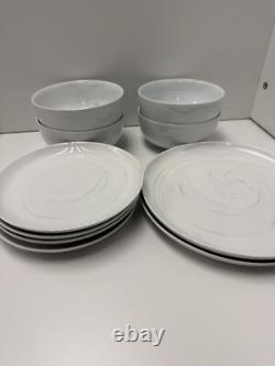 Hotel Collection Modern Marble 12 pc Dinnerware Set, Service for 4