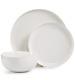 Hotel Collection Modern White Porcelain 12-Pc. Dinnerware set G8429