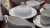 Hotel Restaurant Ceramics Set White Ceramic Porcelain Dinnerware Set Just To Make Life Simple