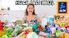 Huge Aldi Haul Uk First Aldi Grocery Shop In 2 Months Re Stocking Meal Planning And Budget Meals