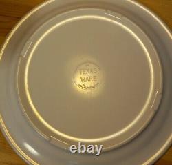 Huge Lot 44 pcs Vintage Dallas Texas Ware White Plates Bowls Mugs Divided Bowl