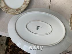 Hutschenreuther Selb Bavaria Germany Antique Dinnerware Set 12 Person 77 Piece