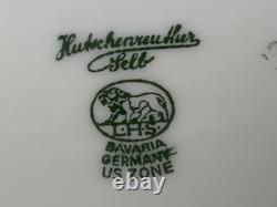 Hutschenreuther Selb Bavaria Germany Antique Dinnerware Set 12 Person 77 Piece