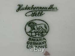 Hutschenreuther Selb Bavaria Germany Antique Dinnerware Set 12 Person 77 Piece