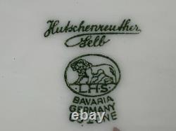 Hutschenreuther Selb Bavaria Germany Antique Dinnerware Set 12 Person 77 Piece