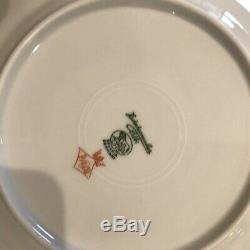 Hutschreuther Selbs white with gold trim 86 piece Elegant China dinnerware set