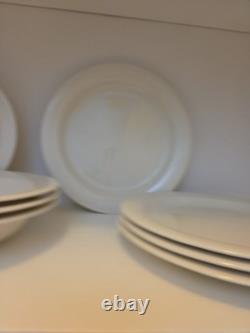 Iittala 4 Pc. Dinnerware For Four New Off-white/Cream MINT Condition