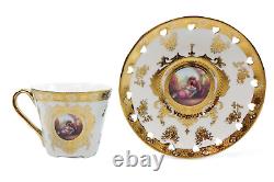 Imperial Porcelain 16-pc White/Gold Dinner Set'Second Date', Unique Dishware