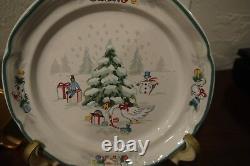 International China COUNTRY CHRISTMAS Dinnerware20 PiecesService for 5