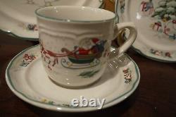 International China COUNTRY CHRISTMAS Dinnerware20 PiecesService for 5