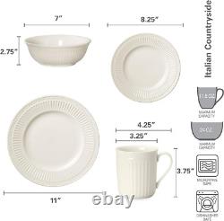 Italian Countryside 16-Piece Dinnerware Set, Service for 4