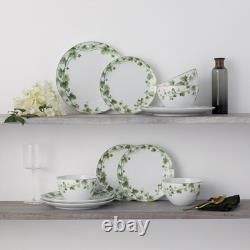 Ivy Whisper 12-Piece Dinnerware Set, Service for 4