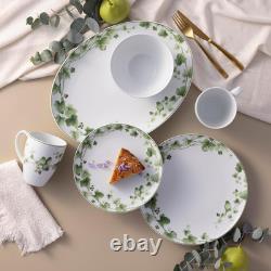 Ivy Whisper 12-Piece Dinnerware Set, Service for 4