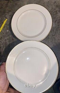 Jackson Custom China Restaurant Ware 12 Piece Round Dinner Plate Set Made in USA