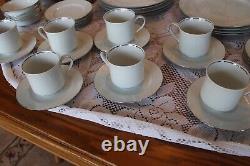 Johann Haviland Bavaria Porcelain China Morning Mist Pattern 40 Piece Grouping