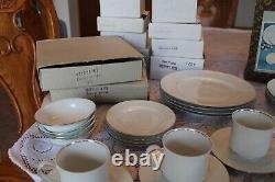 Johann Haviland Bavaria Porcelain China Morning Mist Pattern 40 Piece Grouping