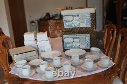 Johann Haviland Bavaria Porcelain China Morning Mist Pattern 40 Piece Grouping