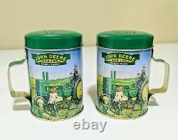 John Deere -16 Piece Dinnerware Set by Gibson Country/Farm Decor + S/P Shakers