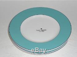 KATE SPADE Rutherford Circle Turquoise 12 PIECE DINNERWARE SET SERVICE FOR 4