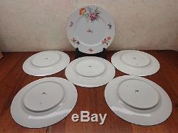 KPM Germany Floral Flower 20 pc Dinnerware Dinner Salad Plates Cup Saucer Roses