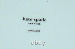 Kate Spade June Lane 2 Platinum Dragonfly Dinner Plates 11D Set of 4 USA #2
