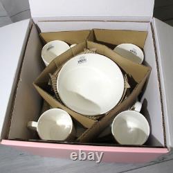 Kate Spade Wickford 16 piece Dinnerware Set in white in Box